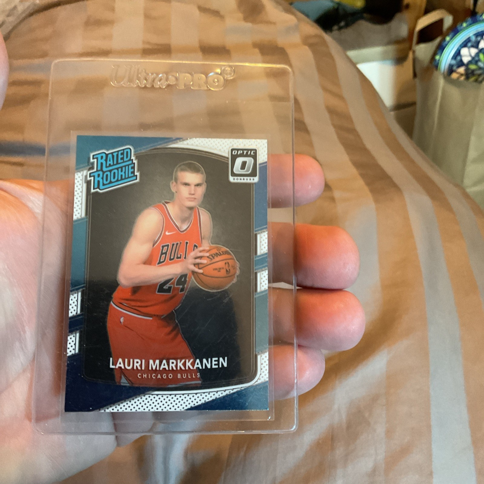 2017-18 Panini Donruss Optic Lauri Markkanen #159 Rookie RC