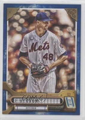 2022 Topps Gypsy Queen Indigo 194/250 Jacob deGrom #130 12yy
