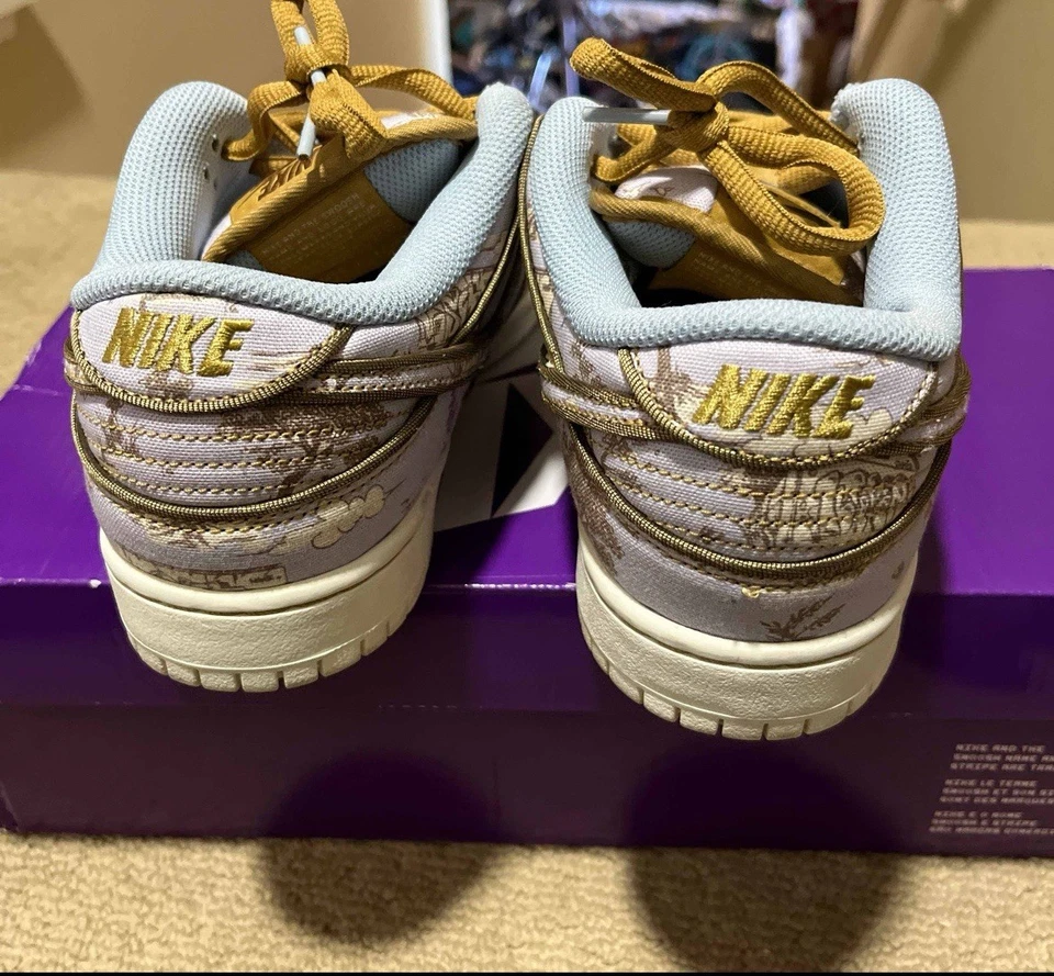 Nike SB Dunk низкий Pro PRM город стиля «Париж» (FN5880-001) размер 6,5 / 8 Вт - Изображение 4 из 4