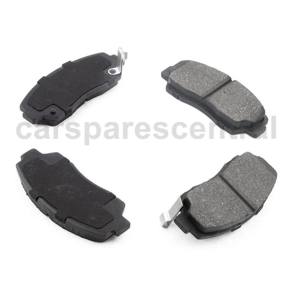 Rotores delanteros pastillas de freno semimetálicas para Mazda B2000 1986 1987 Foto 3 de 4