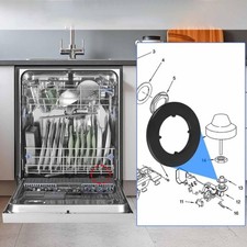 Dishwasher Gasket Dishwasher Accessories Rubber Seal Ring for 116202 4161670
