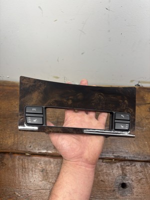 08-10 Bmw E60 5 Series Lci Front Center Dash Wood Trim Cover Panel Trim Oem