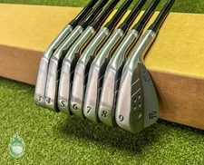 Used Sub 70 649 MB Tour Forged Irons 3-9 105g Stiff Flex Graphite Club Set
