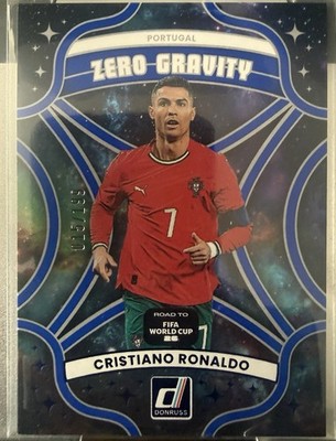 Panini 2025-26 Donruss Road to FIFA World Cup Zero Gravity Ronaldo /199