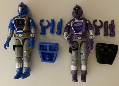 Decepticon BATs x2 100% Complete Cobra bat black major Soundwave Shockwave gijoe