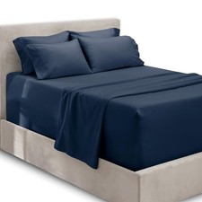 Hearth  Harbor Extra Deep Pocket Queen Sheets - Fits 18-24 Inch Mattress