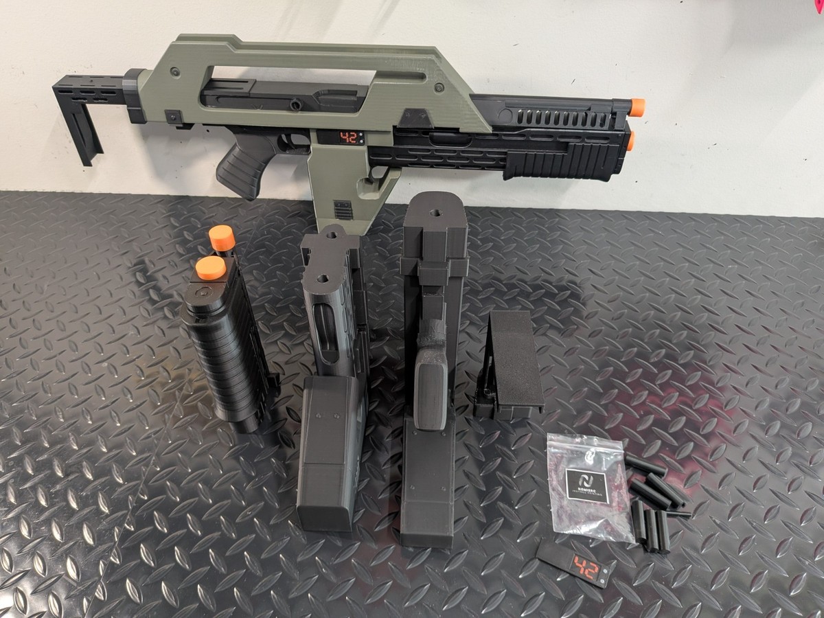 M41A Pulse Rifle - 1:1 Replica - 3D Printed - DIY UNPAINTED