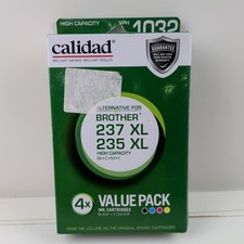 Calidad Brother LC237XL LC235XL Value Pack 4 Ink Cartridges New