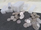 MERCURY DIMES  90% SILVER DIMES-$5 Roll -50 PER LOT -FREE Shipping!