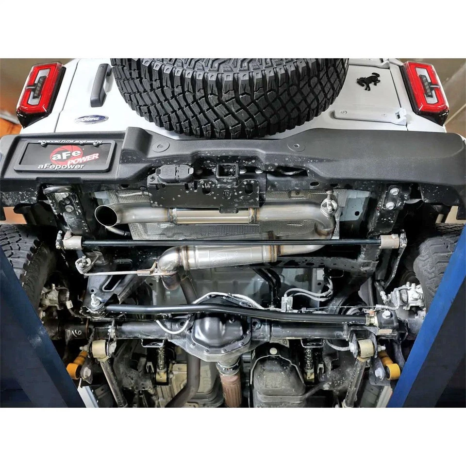 Sistema de escape eje trasero Rock Jock 49-43147 para Ford Bronco 2021-2024 Foto 3 de 4