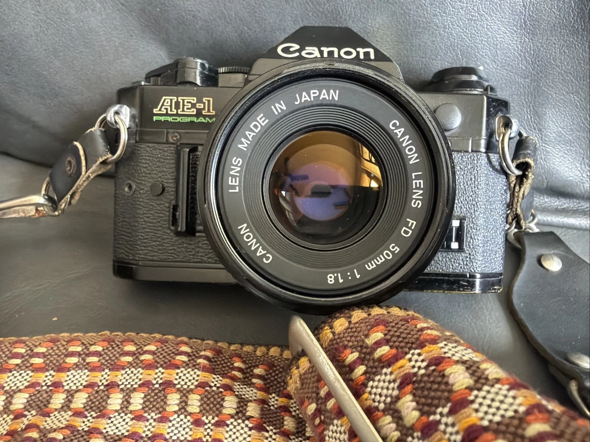 キヤノン AE-1 PROGRAM NFD 50/ f1.4 35-70 完動品 Canon AE-1 Program For Sale - Refurbished A Grade w/ 6-Month