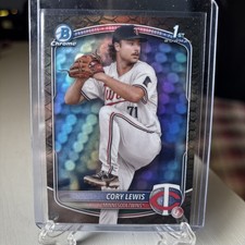 2025 Bowman Chrome 1st Reptilian Refractor Cory Lewis BCP-128