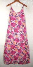 Old Navy Maxi Slip Dress Womens XSmall Boho Floral Strappy Summer Beach Vacation
