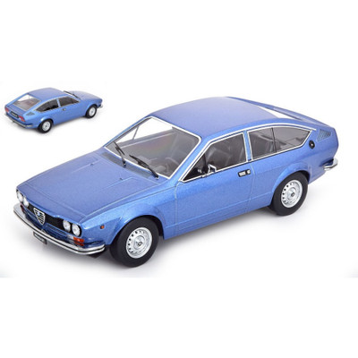 ALFA ROMEO ALFETTA GT 1.6 1976 LIGHT BLUE METALLIC 1:18 Kk Scale Auto Stradali -