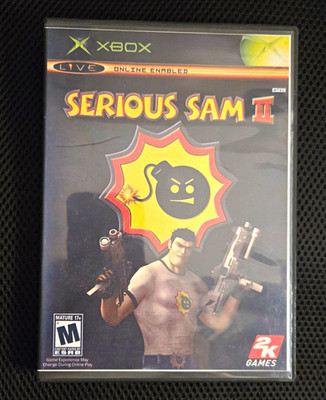 2K Games Serious Sam II Microsoft Xbox M NTSC-U/C 2005 - Replacement Case