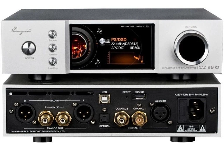 Cayin IDAC-6 MK2 - DAC Audio Valvolare - Immagine 2 di 4