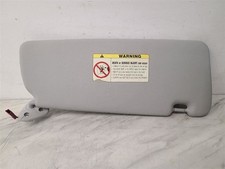 Driver Sun Visor Sedan I RWD Illuminated Leather Fits 01-06 BMW 325i 558855