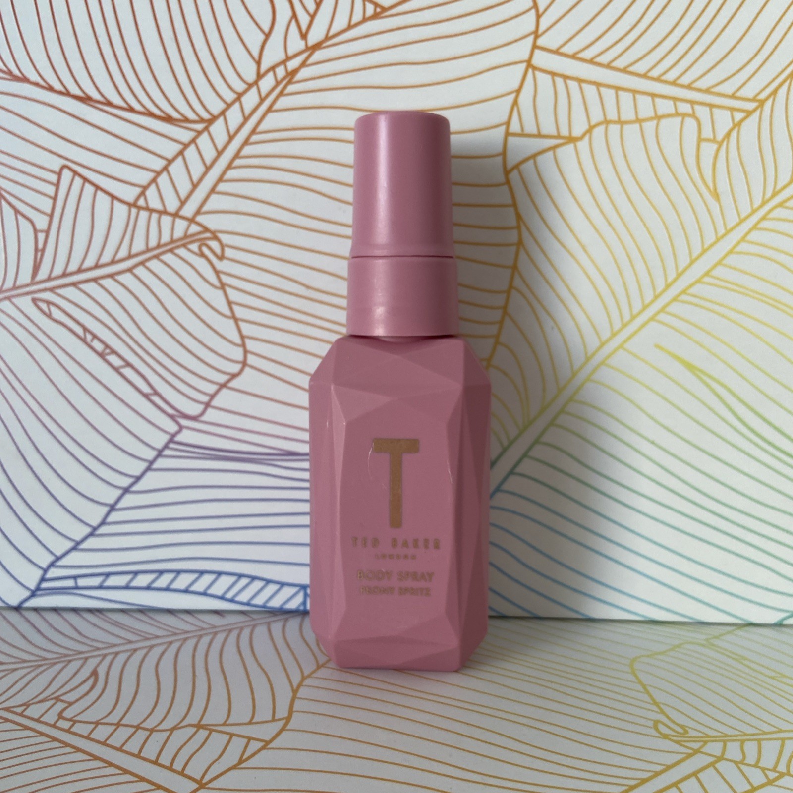 Ted Baker PEONY SPRITZ Body Spray 50ml Travel Size Brand New