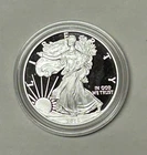 2016 PROOF American Silver Eagle-$1- Box & COA US Mint Bullion-Great Condition
