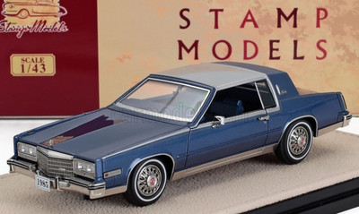 wonderful resin-modelcar 1/43 CADILLAC ELDORADO BIARRITZ 1985 - mediumblue met.