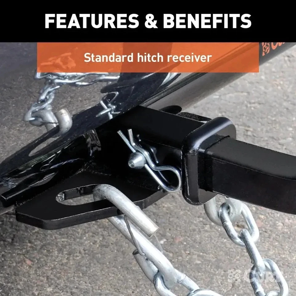 For Honda Accord 98-07 Trailer Hitch Class 1 Square Concealed Trailer Hitch w Foto 4 de 4