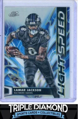 2025 Topps Cosmic Chrome Lamar Jackson Base (RAW)