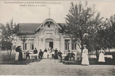 Schöne AK. Von Petersbach bei Schirgiswalde Landkreis Bautzen, Fruchtweinkelter - Bild 1 von 2