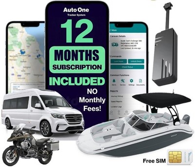 Boot-Yacht-Auto-Motorrad-Wohnmobil GPS Tracker Live Mobile Alarmanlage + GRATIS Tracking