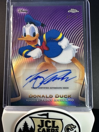 Tony Anselmo Donald Duck [SuperFractor] #AA-TAN card