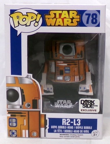 Funko Pop 78 R2-L3 Star Wars Dork Side Toys Exclusive Vinyl Figure