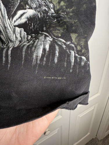 Vintage Led Zeppelin 1992 AOP Single Stitch Wizard Size XL Double Sided Print - Picture 7 of 8