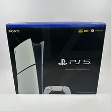 Sony PlayStation 5 Slim Digital Edition PS5 1TB White Console CFI-2015