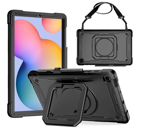 Custodia per Samsung Galaxy Tab S6 Lite 10,4" 2024/2022/2020 supporto tablet cover - Foto 11 di 42