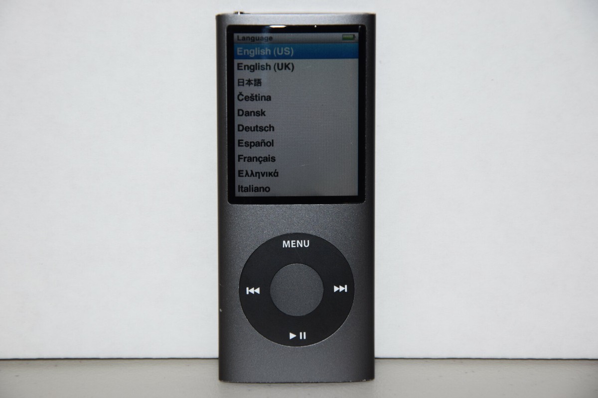 ポータブルプレーヤー iPod nano MD481J/16GB 💯NEW Apple iPod Nano 8th Generation 16GB (Gary) MP3 Player Sealed