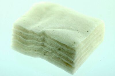 VC Worx Japanese Organic Cotton Pads Wick (10) Medium Japan Natural DOUBLE PACK