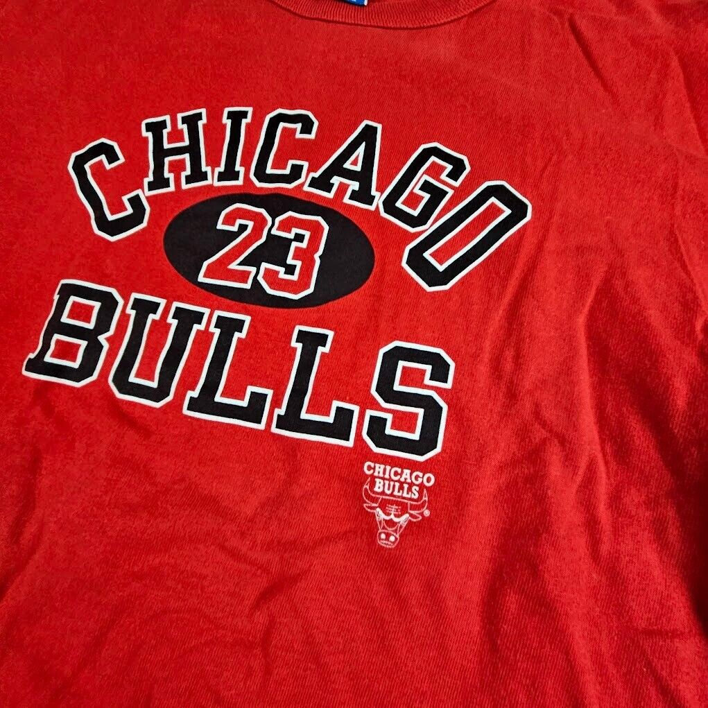 Vintage Champion Red NBA Chicago Bulls Michael Jo… - image 6