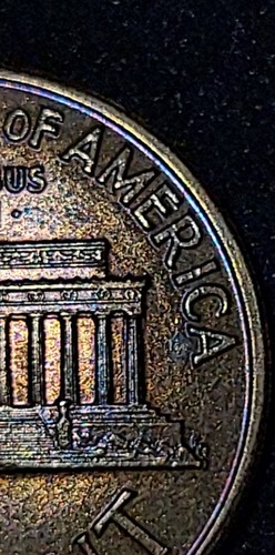 1960 D Large Date Over Small Date Lincoln Memorial Penny - Picture 8 of 9