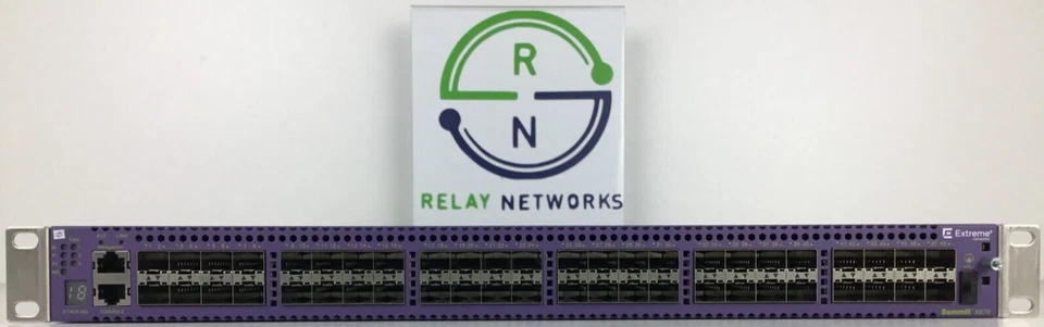 Extreme 17104 Summit X670-48X-BF 48-port 10G-Base-X SFP+ 2x 10927 Advanced Edge - Image 4 of 4