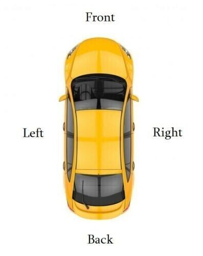 NEW MERCEDES-BENZ SLK R171 REAR RIGHT C-PILLAR MOLDING TRIM A1717950255 - Bild 8 von 8