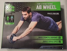 RBX Core Strengthening AB WHEEL Engages Your Whole Body All Abilities FREE SHIP