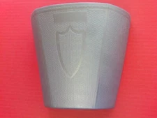 Vintage Car & Truck Interior Waste Basket..Hollywood Accessories....SILVER