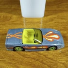 Hot Wheels Vintage Revealers Custom Corvette Convertible Metallic Gray	Mal 1993