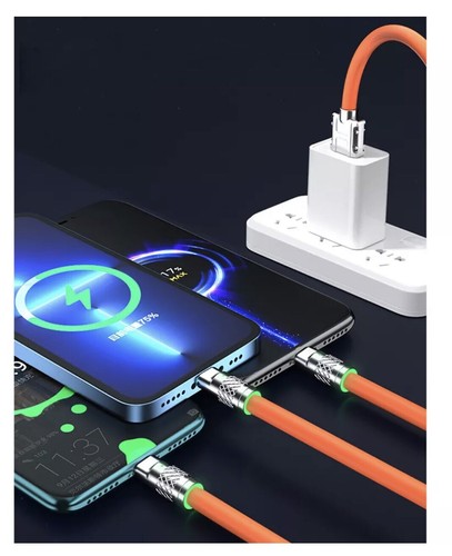 3 in 1 Fast Charging Cable Cell Phone Charger Cord For iPhone Type C Micro USB - Picture 10 of 10