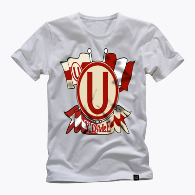 Universitario de deportes y dale u garra crema futbol peru GRAPHIC TSHIRT