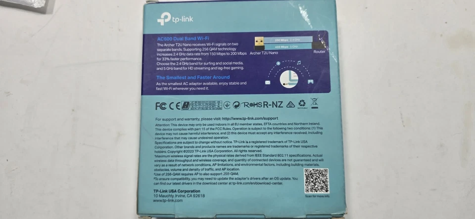 TP-LINK AC1300 Nano Design Wireless MU-MIMO USB Adapter ArcherT3UNano USB 2.0(Y) - Image 2 of 2