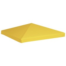 Gazebo  Cover 270 g/m² 3x3 m Yellow Y0G5