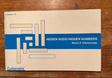 Cuisenaire rods Math Riddles Algebra WORKBOOK Hidden rods/ Hidden numbers 