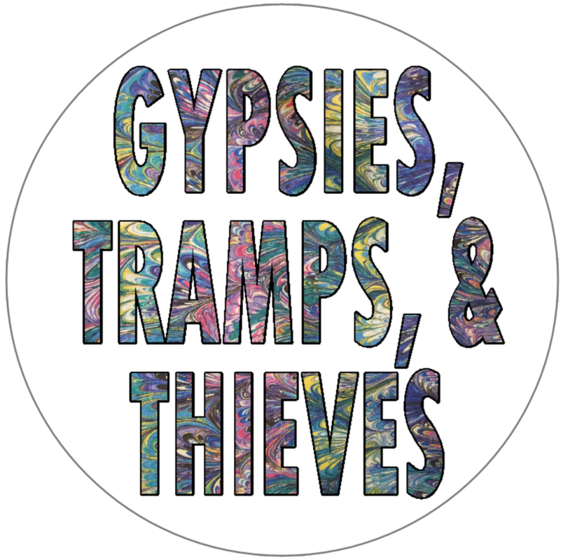 Gypsies Tramps and Thieves 25 Pack Circle Stickers 3" x 3" eBay