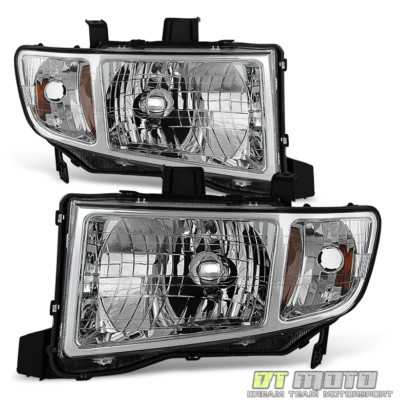For 2006-2014 Honda Ridgeline Pickup Headlights Headlamps
