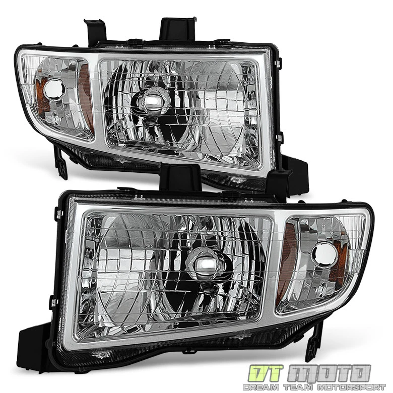 Faros de repuesto izquierda+derecha para camioneta Honda Ridgeline 2006-2014 Foto 2 de 4